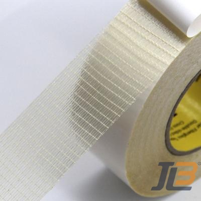 Strapazierfähiges, doppelseitiges, glasfaserverstärktes Acryl-Industrieklebeband